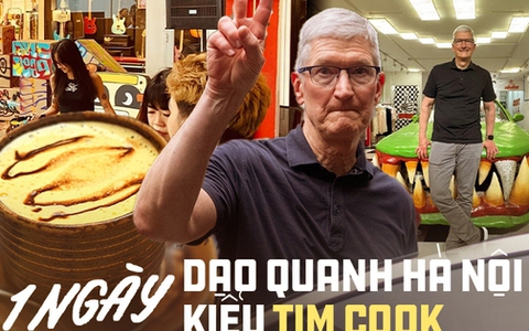 Một ngày khám phá Hà Nội của CEO Apple: Từ cà phê đến loạt tổ hợp cực xịn, giới trẻ chưa chắc đã sành chỗ chơi như Tim Cook đâu