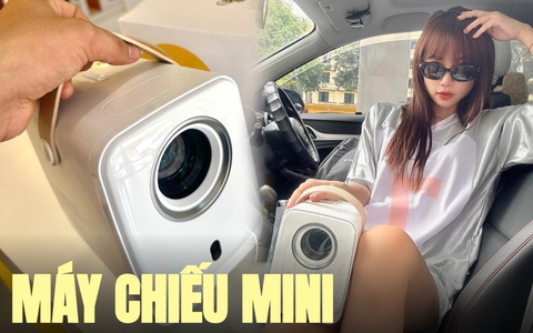 Bỏ ra 3,9 triệu để mua 1 chiếc máy chiếu thay thế tivi lại mang đi muôn nơi, nên hay không?