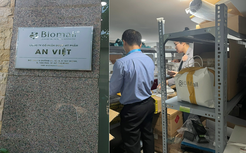 TP Hồ Chí Minh: Phát hiện công ty bán mỹ phẩm không rõ nguồn gốc, quảng cáo trái phép
