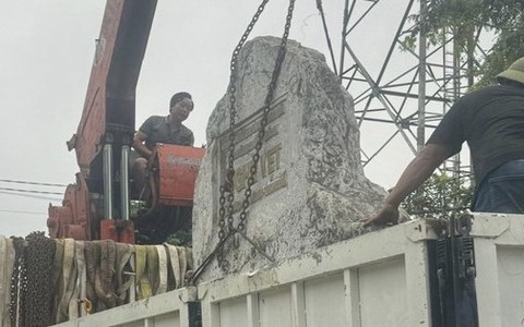 Ngành chức năng thông tin về tấm biển ghi 'Bộ Văn hoá, Thể thao và Du lịch Thanh Hoá'
