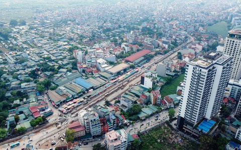 VIDEO: Toàn cảnh tuyến đường kết nối quận Ba Đình với sân bay Nội Bài trước ngày về đích