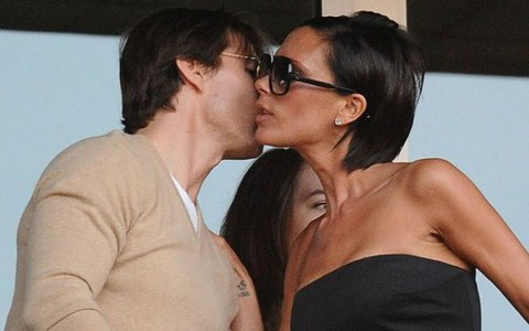 David và Victoria Beckham say mê Tom Cruise