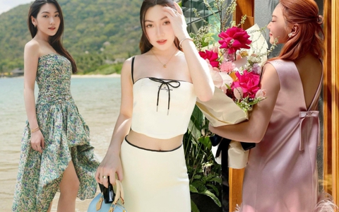 Tủ đồ ngập tràn váy áo local brand của "tiểu thư lâu đài trắng": Bạn copy theo đảm bảo mặc đẹp không trượt phát nào