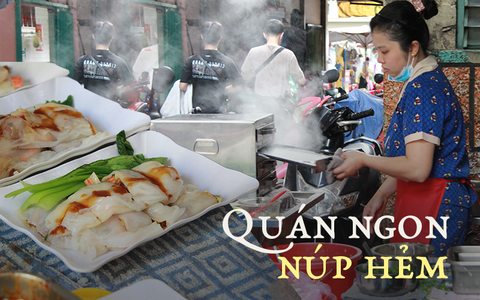 Bánh cuốn Hong Kong "bên hông Chợ Lớn" hút khách bởi hương vị vừa lạ vừa quen, hiểu Sài Gòn lắm mới biết quán!