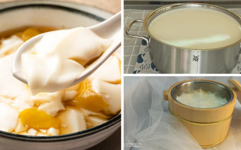 Cách làm tào phớ mềm mịn, đơn giản "chuẩn bài" ngày hè