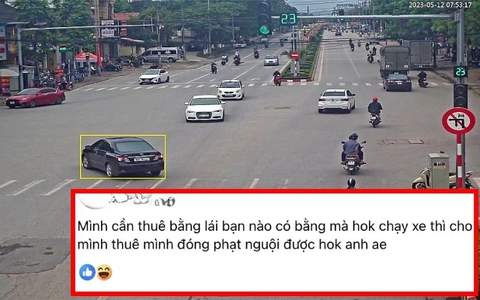 Từ 1/6/2024: Người cho mượn, cho thuê bằng lái xe để "thế thân" nộp phạt nguội sẽ bị thu hồi bằng lái