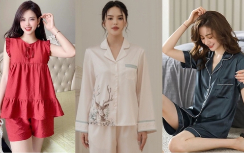 Top những mẫu đồ bộ mặc ở nhà trẻ trung