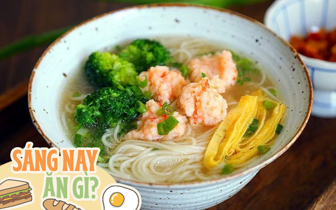 Bữa sáng nhanh gọn và đủ chất với món mì chỉ trong 10 phút