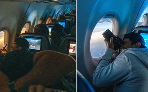 Chuyến bay lịch sử của Delta Airlines: Hàng trăm hành khách nín thở xem nhật thực trăm năm có một ở độ cao 9000 mét