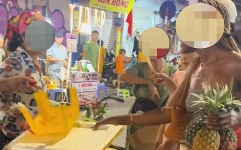 Thông tin người phụ nữ bán 3 quả dứa 500 nghìn đồng ở phố cổ là không chính xác