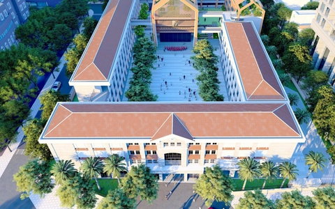 Một trường THCS đang được đầu tư 125 tỷ đồng để cải tạo xây mới: Thuộc top đầu khu vực về thành tích thi Học sinh giỏi các cấp
