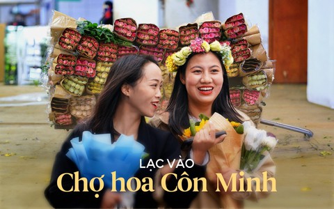 Dạo một vòng chợ hoa hoành tráng nhất Trung Quốc: Hơn 1.600 loại hoa thỏa sức mà lựa, giá rẻ chưa từng thấy