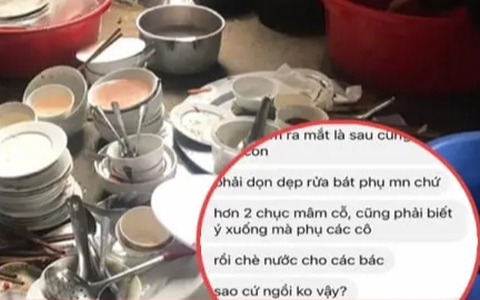 Dân mạng tranh cãi chuyện cô gái không chịu rửa bát khi ra mắt nhà bạn trai
