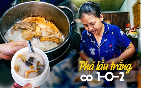 Có một tiệm bán phá lấu "không màu" tưởng chừng nhạt nhẽo nhưng chỉ 2 tiếng là hết hàng, nhiều gia đình còn đưa cả trẻ con đến ăn mỗi tuần!
