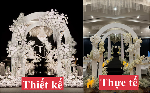 Cô dâu lên tiếng vụ chi 300 triệu trang trí tiệc nhưng thành phẩm "nát bét": Đơn vị decor khóa fanpage, gia đình quyết định khởi kiện