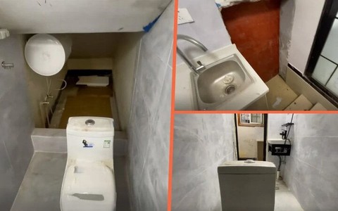 Căn hộ 5m2 bồn cầu sát giường cho thuê cả triệu đồng một tháng vẫn đắt khách
