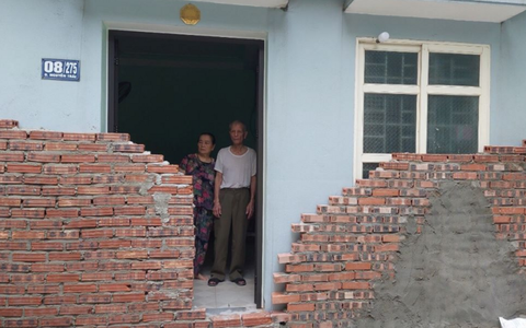 Thanh Hoá: Xử phạt 7,5 triệu đồng người hàng xóm xây tường chặn lối đi chung