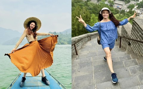 Nữ NSND tuổi 42 sau 2 lần ly hôn: Cuộc sống viên mãn, thích tạo dáng "bá đạo", cười tít mắt