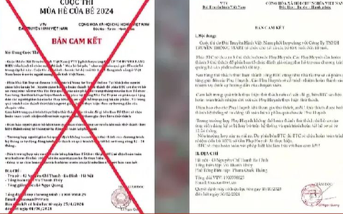 Nhiều chiêu mạo danh VTV để lừa đảo: Từ giả MC, BTV đến "bản cam kết" dấu đỏ