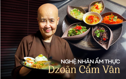 Nghệ nhân ẩm thực Nguyễn Dzoãn Cẩm Vân trở lại sau nhiều năm ẩn tu: Ra mắt kênh TikTok, ngay clip đầu tiên đã đạt triệu view