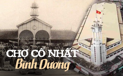 Bạn có biết chợ cổ nhất Bình Dương: Kiến trúc độc đáo phong cách châu Âu, là nơi giao thương sầm uất bậc nhất miền Nam hàng trăm năm trước