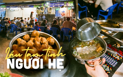 Tiệm lẩu tam tinh người Hẹ tuổi đời hơn 40 năm ở khu Chợ Lớn: Quán vỉa hè giá cao, đồ ăn đơn giản nhưng khách vẫn nườm nượp đến