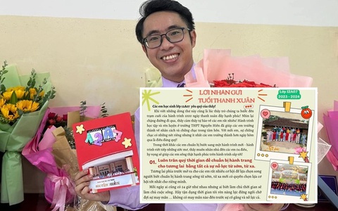 Lời nhắn "toàn phép trừ" thầy giáo gửi học trò trước kỳ thi tốt nghiệp THPT