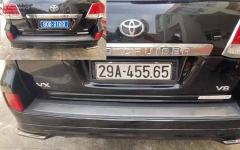 Hé lộ nhân thân chủ xe Land Cruiser sử dụng biển số giả của ô tô thuộc Văn phòng Chính phủ