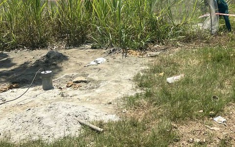 Xác định nguyên nhân khí lạ thoát ra từ giếng, đốt có mùi gas