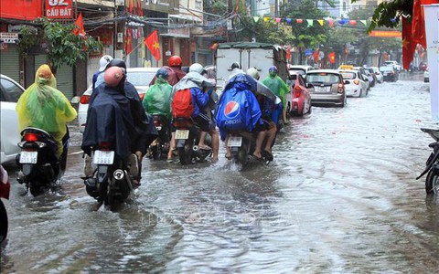 Hải Phòng: Mưa lớn gây ngập lụt nghiêm trọng nhất từ đầu mùa mưa bão năm nay
