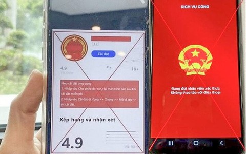 Cài phần mềm dịch vụ công giả mạo, người đàn ông ở Hà Nội mất 10 tỷ đồng