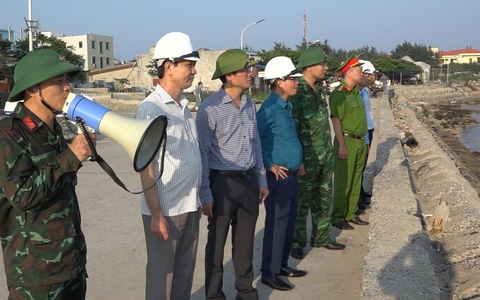 Hải Phòng: Cấm biển từ 12 giờ, khẩn trương kêu gọi tàu thuyền vào tránh trú bão
