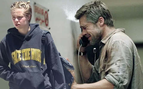 Shiloh một mình trên phố, lần đầu xuất hiện sau khi phiên tòa xin bỏ họ của bố Brad Pitt bị hoãn