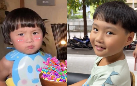 Suýt không nhận ra cậu bé nổi tiếng cùng câu nói “Sa chào cô chú đi con”