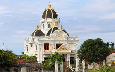 Ngắm nhìn cận cảnh những tòa lâu đài, dinh thự nguy nga, tráng lệ ở ngôi làng tỷ phú tại Nam Định