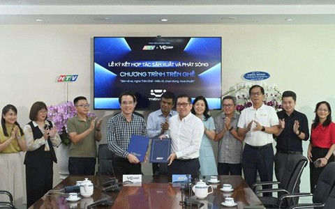 Đài truyền hình TP Hồ Chí Minh và Công ty Cổ phần VCCorp hợp tác sản xuất và phát sóng chương trình 'Trên Ghế'