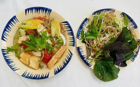 Thử tài nấu món bún cá chay đổi vị