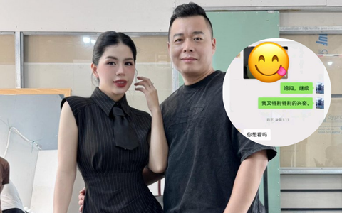 Không thể tin nổi, nửa đêm chồng Hằng Du Mục đăng loạt ảnh và tin nhắn nhạy cảm của cả 2