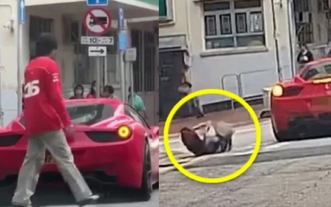 Nam ca sĩ đình đám lái siêu xe đâm phải cụ già giữa đường rồi bỏ trốn
