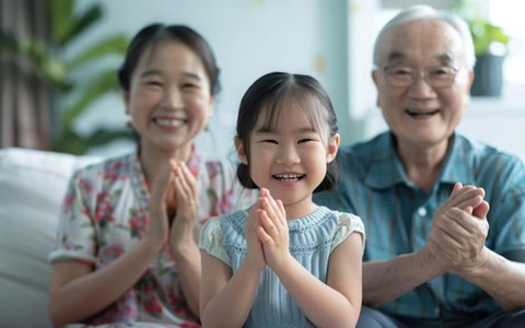 Cách giúp con nuôi dưỡng tình cảm và quý trọng ông bà