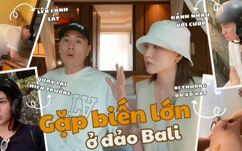 Hot vlogger "Gia đình Cam Cam" bị cướp ngay lần đầu tới đảo Bali, dân tình vỡ mộng về thiên đường du lịch Châu Á