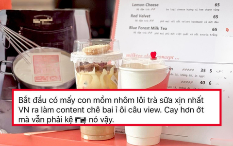 Xôn xao chủ tiệm trà sữa tự nhận "xịn nhất Việt Nam" mắng khách "mồm nhôm" vì review chê!