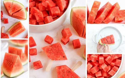 Cách bổ dưa hấu vừa đẹp vừa nhanh