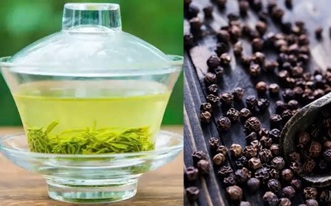 Điều gì sẽ xảy ra khi bạn thêm hạt tiêu đen vào trà xanh?