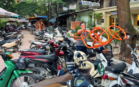 Các sân chơi khu tập thể Thành Công bị chiếm dụng, sử dụng sai mục đích
