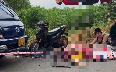 Xót xa gia đình 3 người tử vong do tai nạn giao thông ở Bình Dương