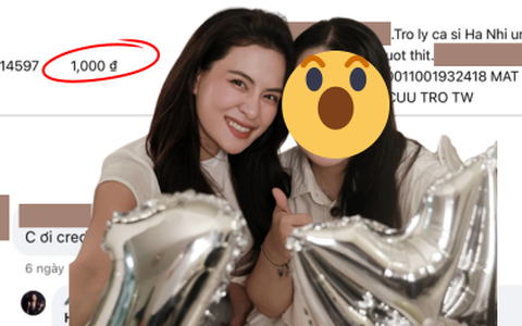 Thông tin chính thức về sao kê 1.000 đồng từ thiện của trợ lý ca sĩ Hà Nhi ủng hộ bà con vùng lũ