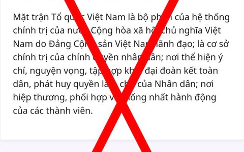 Xuất hiện nhiều website giả mạo MTTQ Việt Nam để k&#234;u gọi ủng hộ đồng b&#224;o ảnh hưởng bởi cơn b&#227;o số 3