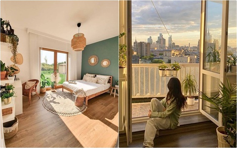 Sống trong căn phòng nhỏ 30m2, làm sao biến cuộc đời thành “thơ”?