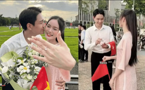 Danh tính chàng trai với màn cầu hôn “nhân ngày đất nước độc lập, anh trao tự do vào tay em" hot nhất hôm nay